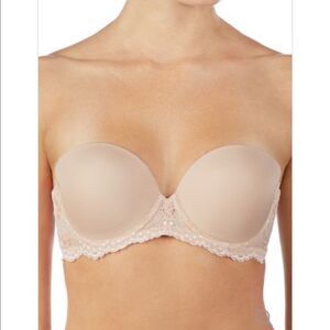 On Gossamer Beautifully Basic Strapless Bra